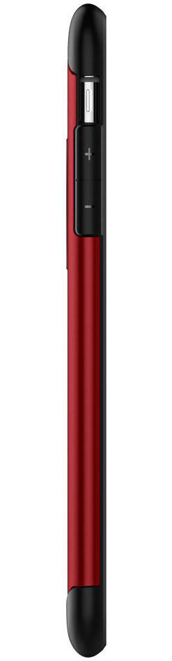 Spigen Slim Armor Hoesje Apple iPhone XS Max Merlot Red afbeelding 7