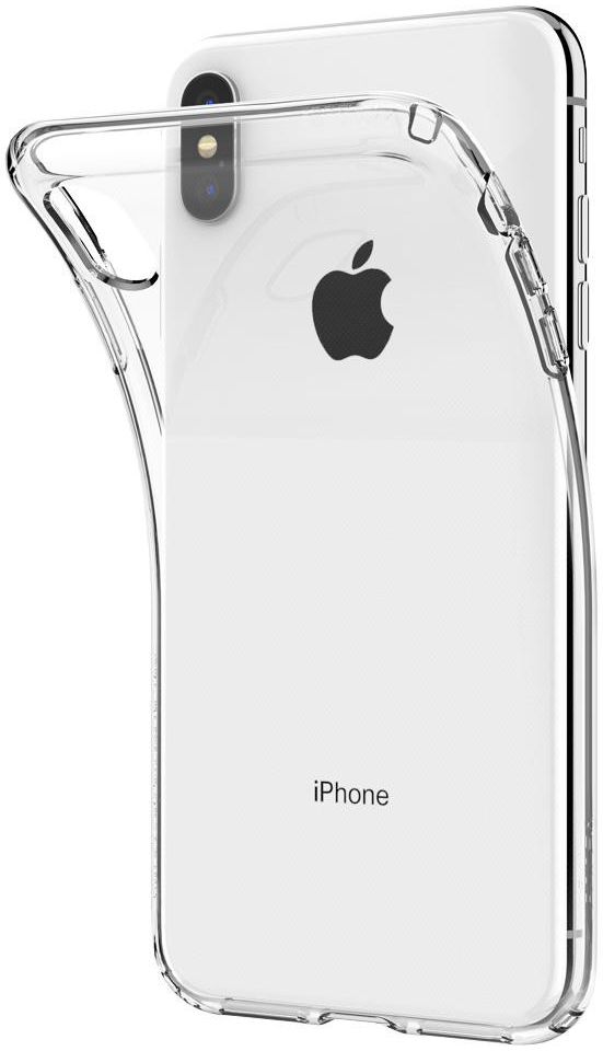 Spigen Liquid Crystal Apple iPhone XS Max Hoesje Crystal Clear afbeelding 3