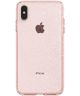 Spigen Liquid Crystal Apple iPhone XS Max Hoesje Glitter Rose Quartz