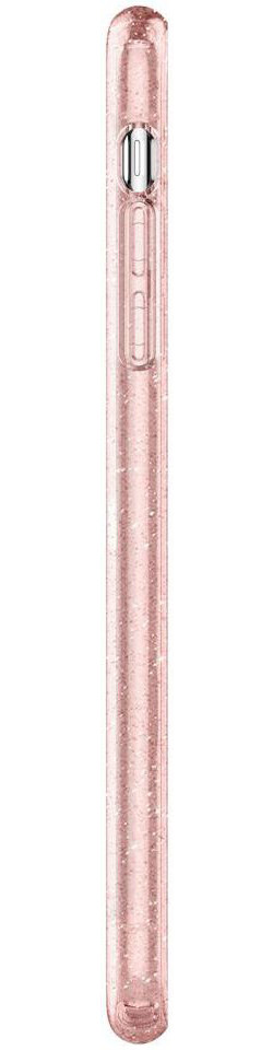 Spigen Liquid Crystal Apple iPhone XS Max Hoesje Glitter Rose Quartz afbeelding 5