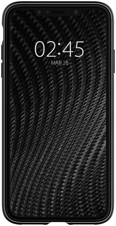 Spigen Rugged Armor Hoesje Apple iPhone XS Max Matte Black afbeelding 3