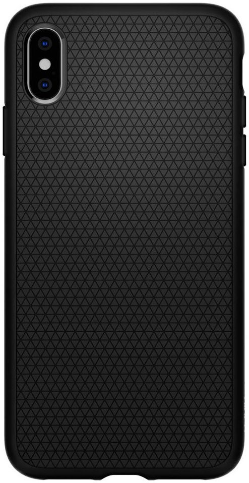 Spigen Liquid Air Case Apple iPhone XS Max Matte Black afbeelding 5