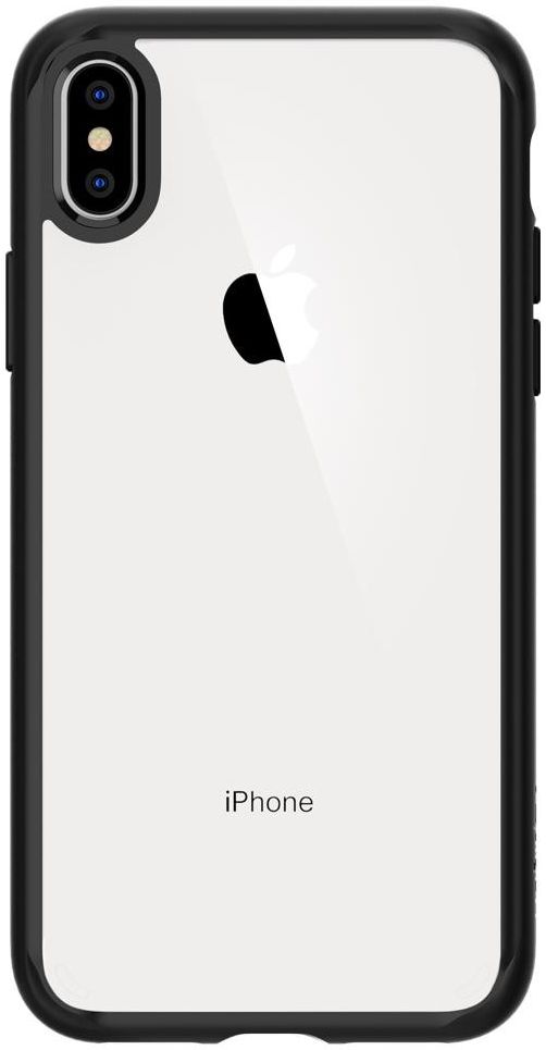 Spigen Ultra Hybrid Hoesje Apple iPhone XS Max Matte Zwart afbeelding 4