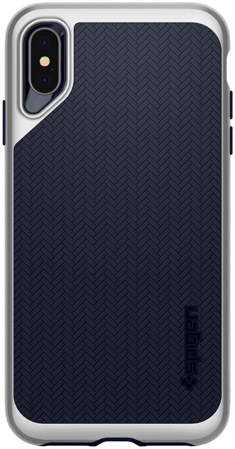 Spigen Neo Hybrid Hoesje Apple iPhone XS Max Satin Silver afbeelding 6