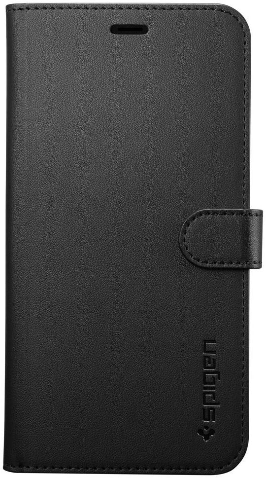 Spigen Wallet S Flip Case Apple iPhone XS Max Black afbeelding 2