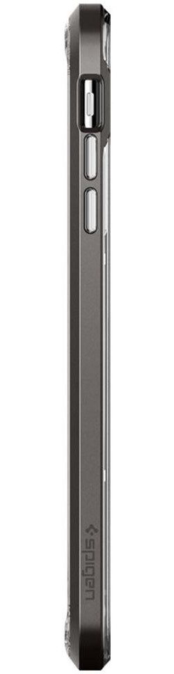 Spigen Neo Hybrid Crystal Hoesje iPhone XS Max Crystal Gunmetal afbeelding 6
