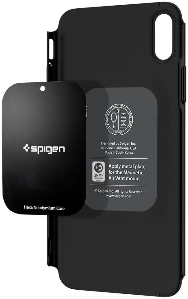 Spigen Thin Fit 360 Case Apple iPhone XS Max Black afbeelding 4