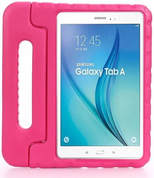 Discrimineren bord ervaring Samsung Galaxy Tab A 10.1 (2016) Kinder Tablethoes met Handvat Roze |  GSMpunt.nl