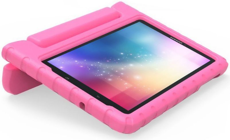 Samsung Galaxy Tab A 10.1 (2016) Kinder Tablethoes met Handvat Roze afbeelding 2