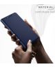 Huawei P Smart Plus Luxe Portemonnee Hoesje Blauw