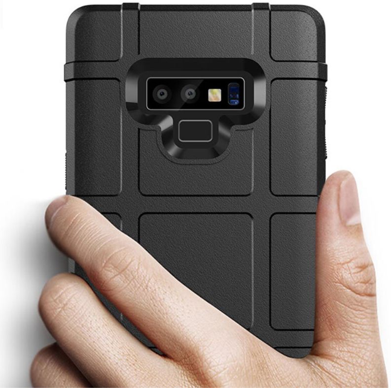 Samsung Galaxy Note 9 Rugged Shield Hoesje Zwart afbeelding 2