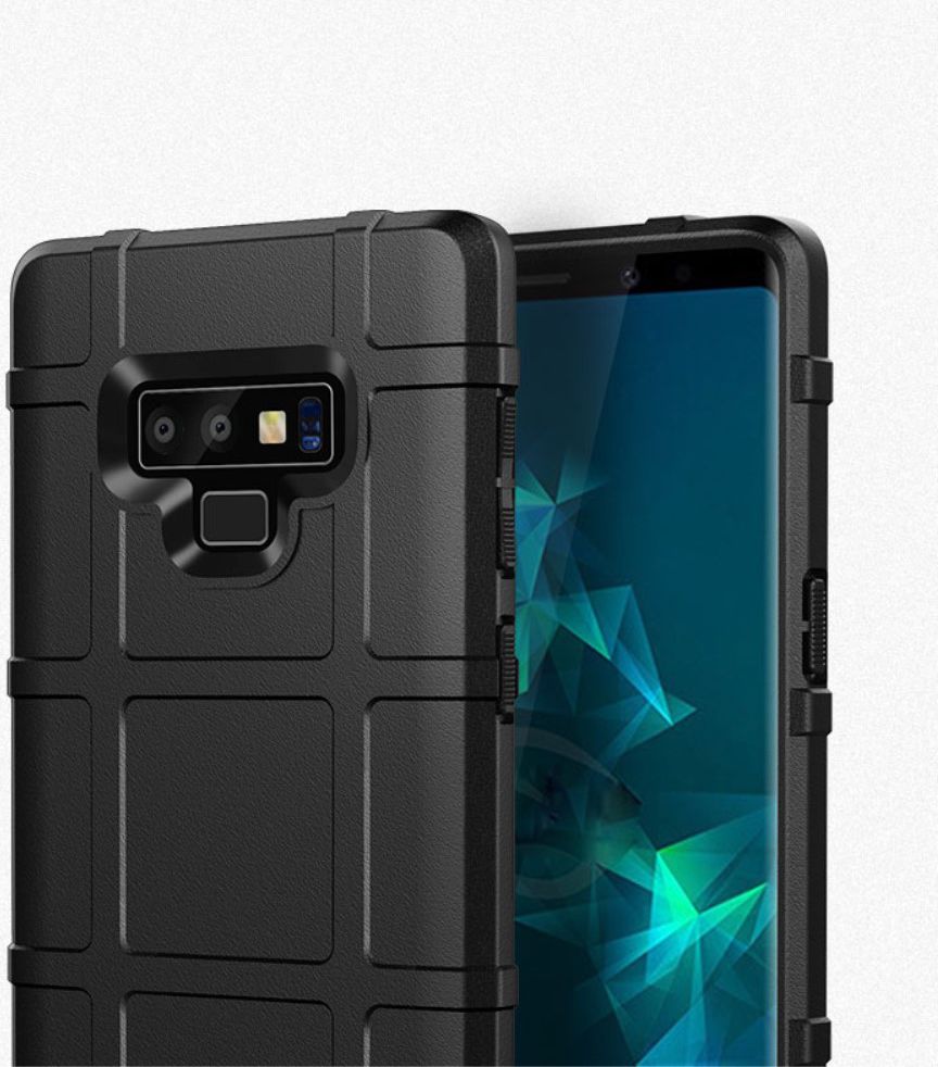 Samsung Galaxy Note 9 Rugged Shield Hoesje Zwart afbeelding 3