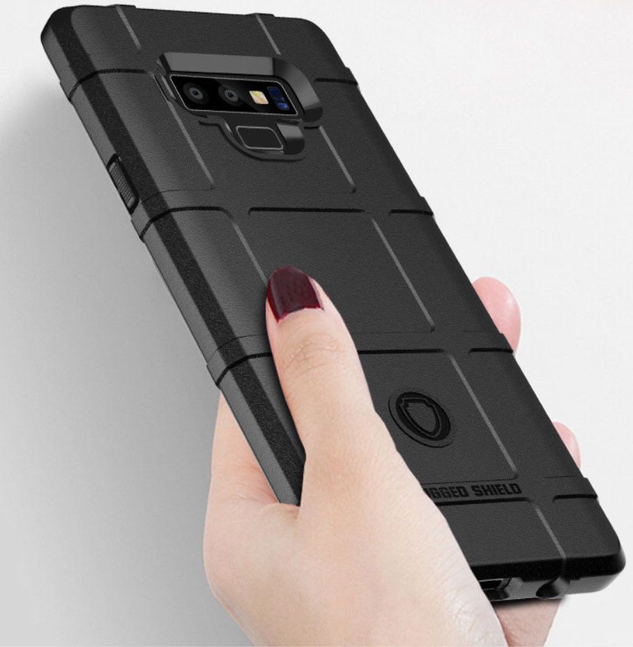 Samsung Galaxy Note 9 Rugged Shield Hoesje Zwart afbeelding 5