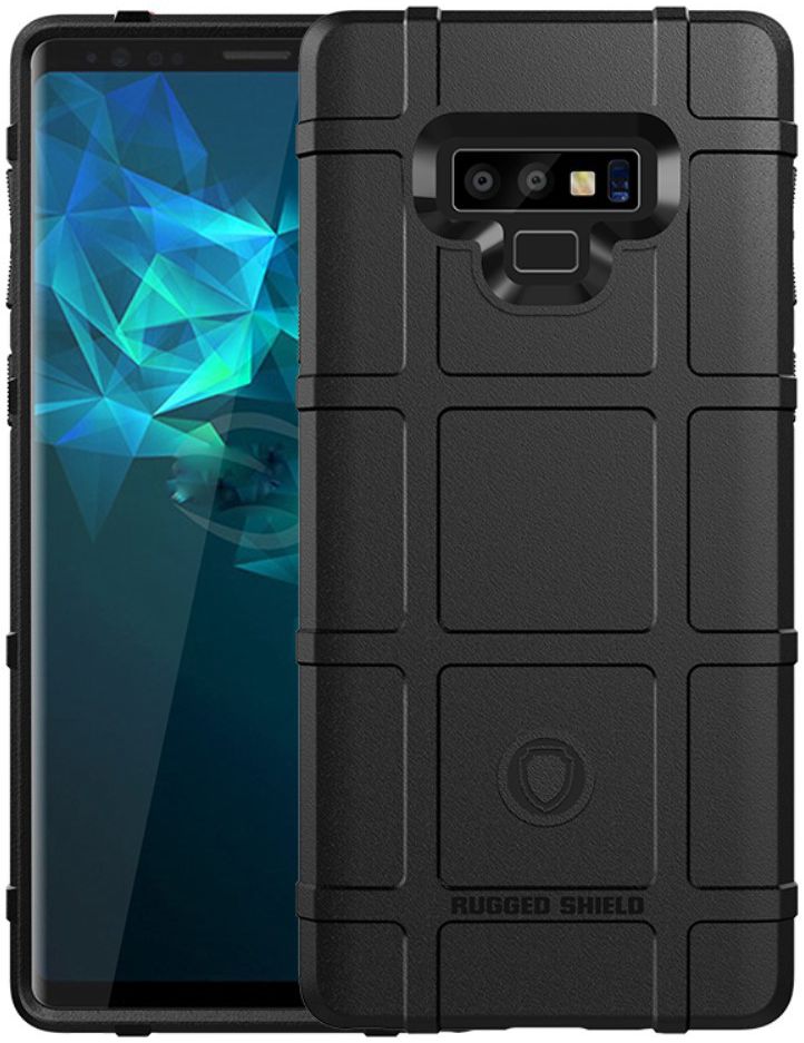 Samsung Galaxy Note 9 Rugged Shield Hoesje Zwart afbeelding 6