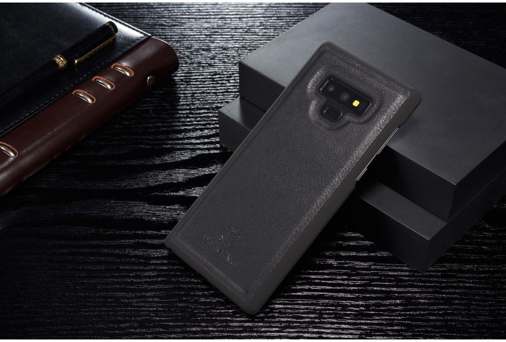 Samsung Galaxy Note 9 Echt Leren 2-in-1 Portemonnee Hoesje Zwart afbeelding 19