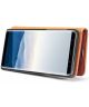 Samsung Galaxy Note 9 Echt Leren 2-in-1 Portemonnee Hoesje Bruin