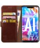 Rosso Element Huawei Mate 20 Lite Hoesje Book Cover Bruin