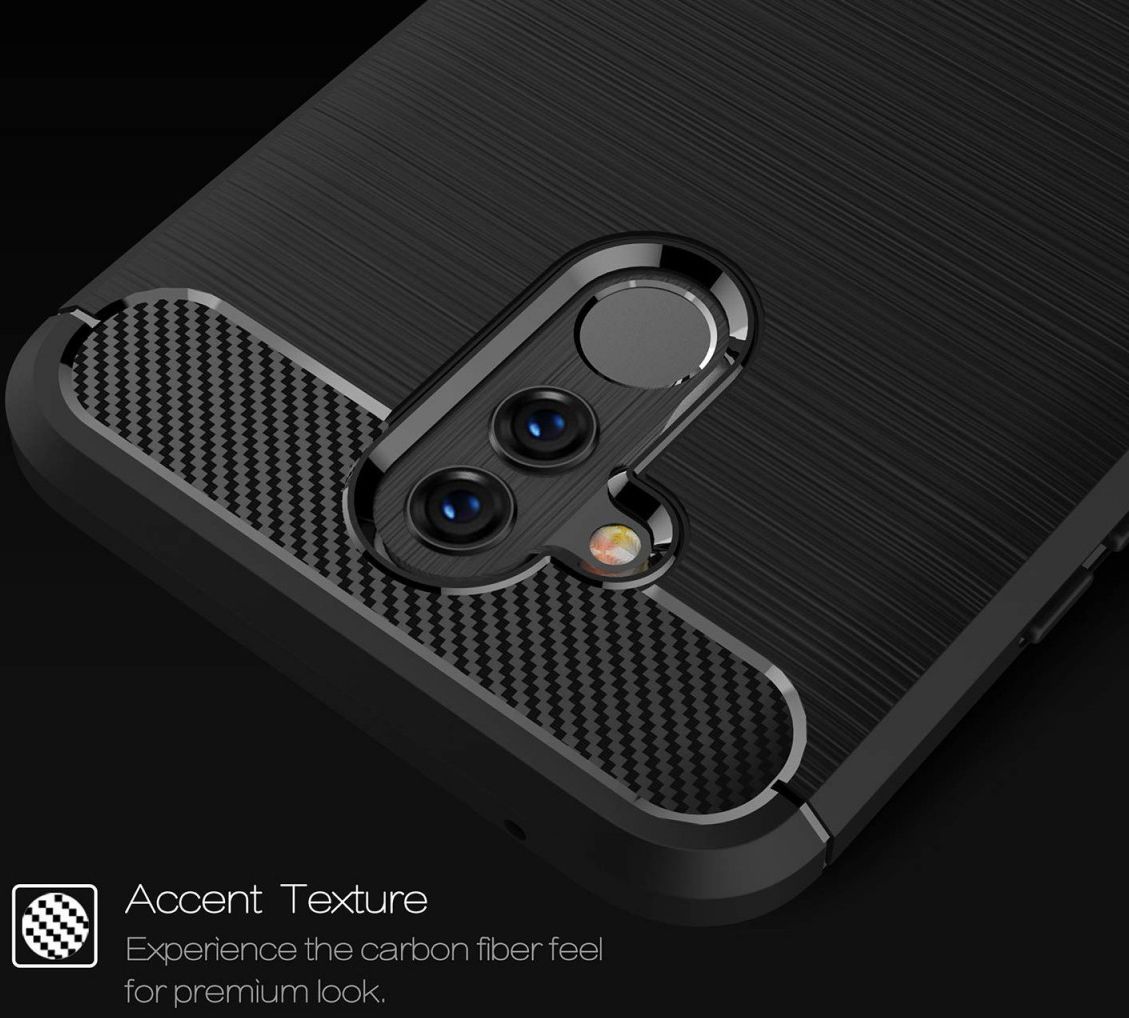 Huawei Mate 20 Lite Geborsteld TPU Hoesje Blauw afbeelding 6