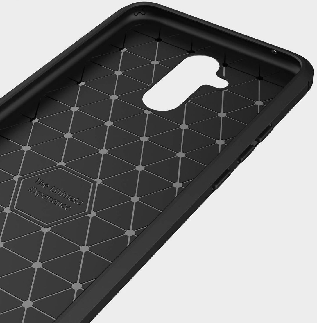 Huawei Mate 20 Lite Geborsteld TPU Hoesje Blauw afbeelding 8