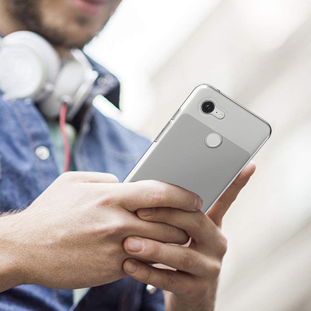 Google Pixel 3 XL Hoesje Dun TPU Transparant afbeelding 5