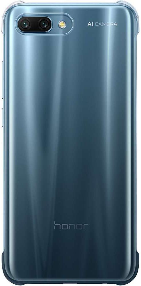 Honor 10 Originele Transparante Back Cover Blauw afbeelding 1