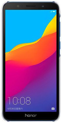 Originele Honor 7S Transparante Back Cover afbeelding 3