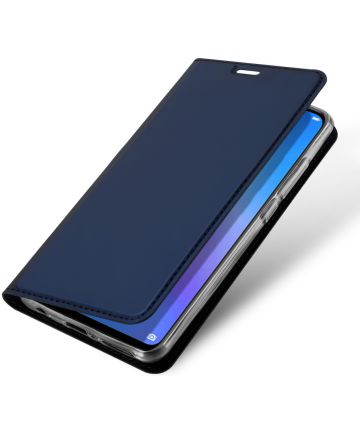 Dux Ducis Premium Book Case Huawei P Smart Plus Hoesje Blauw Hoesjes