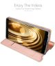 Dux Ducis Skin Pro Series Flip Hoesje Sony Xperia XZ3 Roze Goud