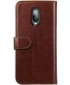 Rosso Element OnePlus 6T Hoesje Book Cover Bruin