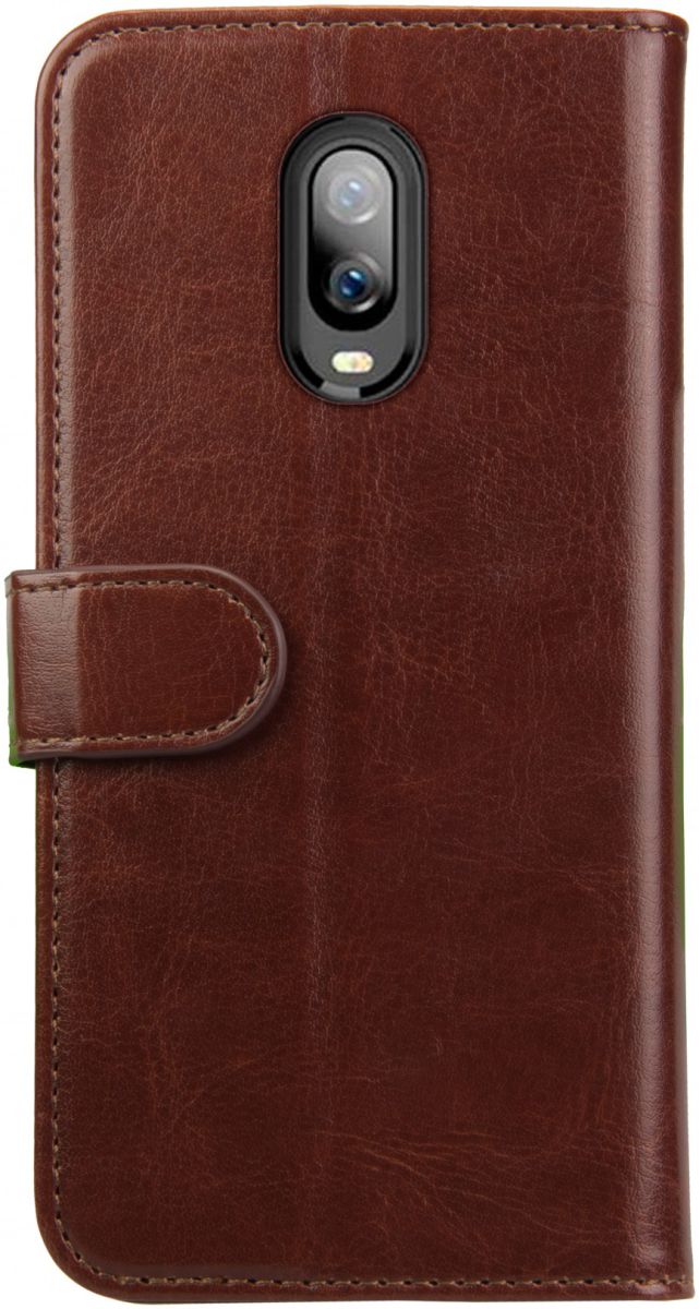 Rosso Element OnePlus 6T Hoesje Book Cover Bruin afbeelding 5