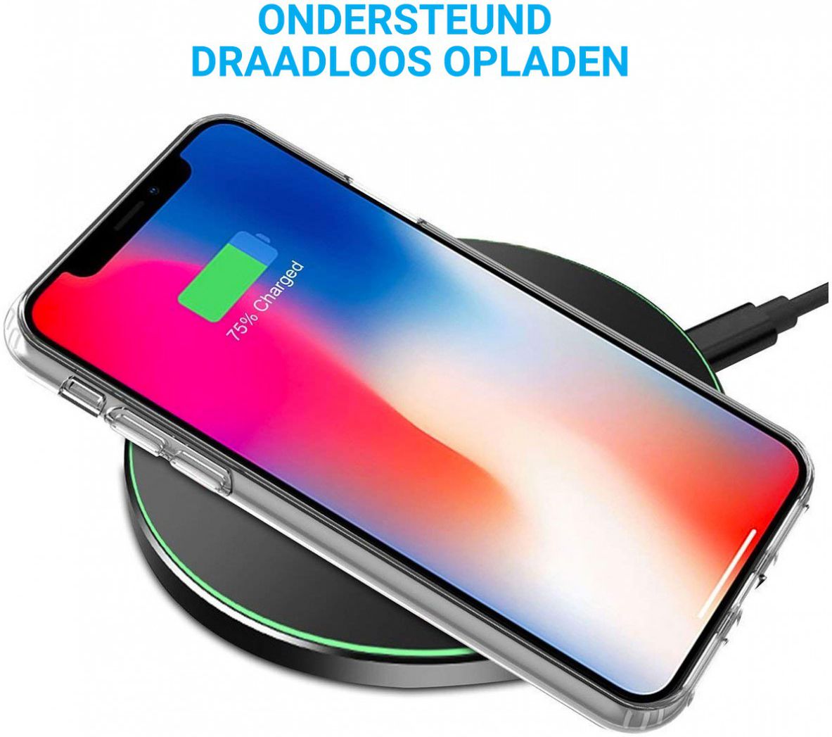 Apple iPhone XR Transparante Print Back Cover Hoesje Botanic afbeelding 11