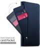 Huawei P Smart Plus Book Cover met Spiegel Blauw