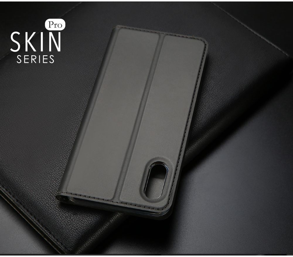 Dux Ducis Apple iPhone XS Max Premium Bookcase Hoesje Grijs afbeelding 7