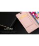 Dux Ducis Apple iPhone XS Max Premium Bookcase Hoesje Roze Goud
