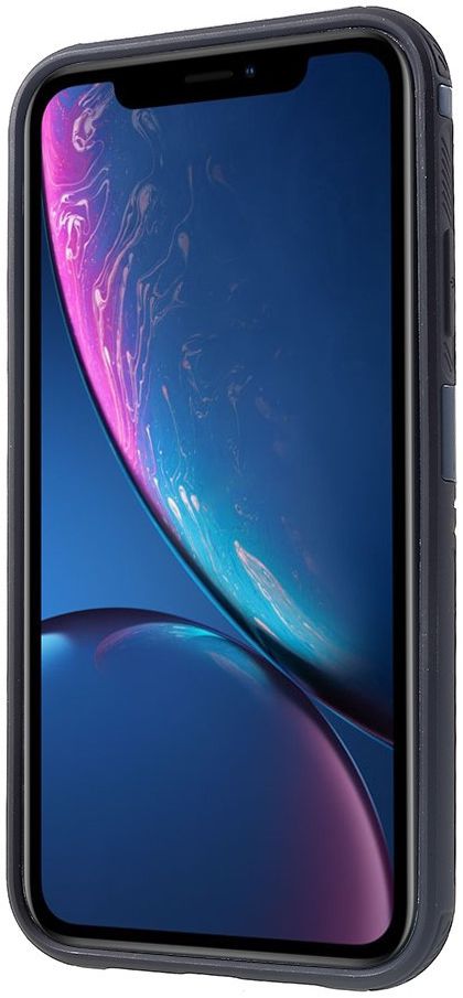Apple iPhone XR Stevig Hybride Hoesje Blauw afbeelding 5