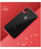 Apple iPhone XR Transparant Hybride Hoesje Rood