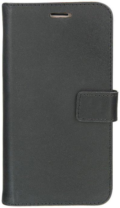Valenta Booklet GelSkin Apple iPhone XS Max Echt Leren Hoesje Zwart afbeelding 3