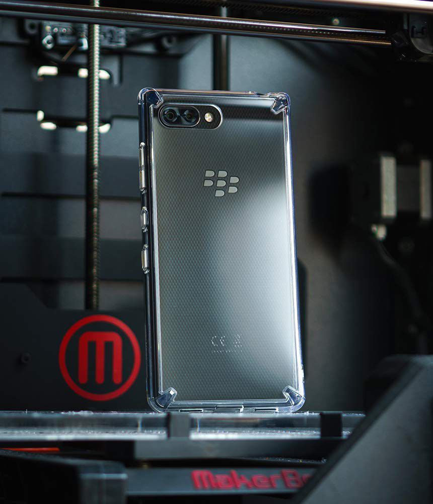Ringke Fusion Hoesje BlackBerry Key2 Transparant afbeelding 5
