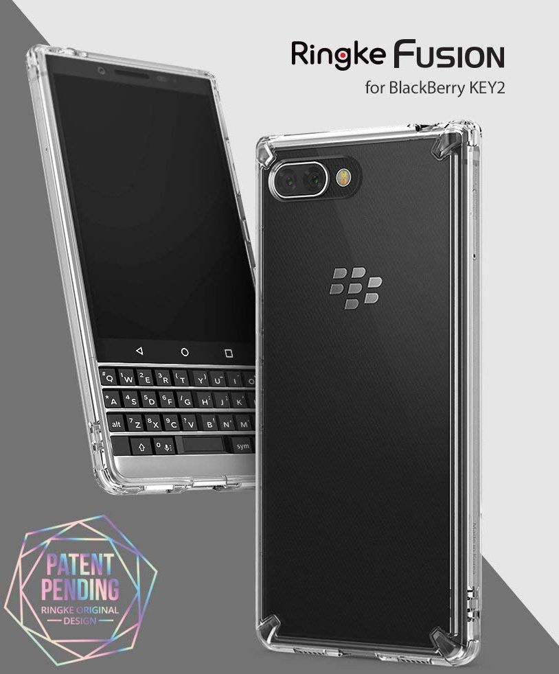 Ringke Fusion Hoesje BlackBerry Key2 Transparant afbeelding 8