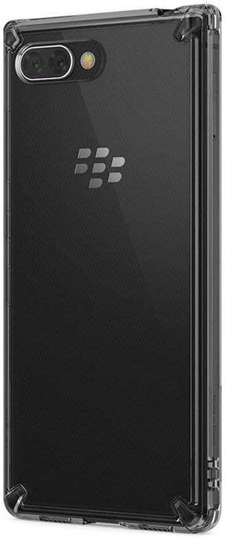Ringke Fusion Hoesje BlackBerry Key2 Transparant Zwart afbeelding 1