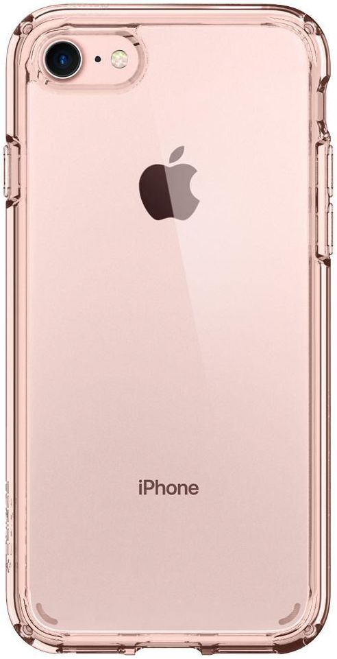Spigen Ultra Hybrid 2 Case Apple iPhone 7 / 8 Roze Kristal afbeelding 3