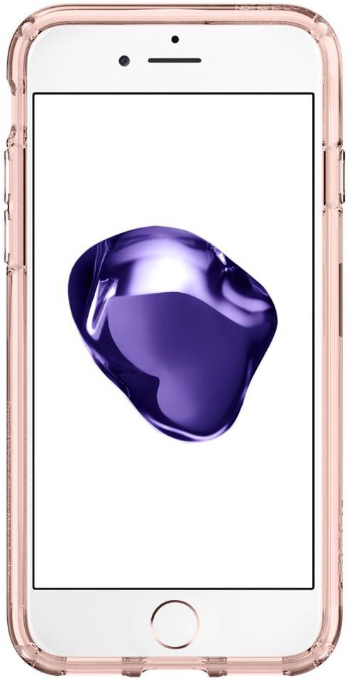 Spigen Ultra Hybrid 2 Case Apple iPhone 7 / 8 Roze Kristal afbeelding 4