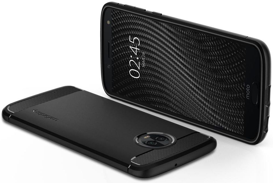 Spigen Rugged Armor Motorola Moto G6 Hoesje Zwart afbeelding 3