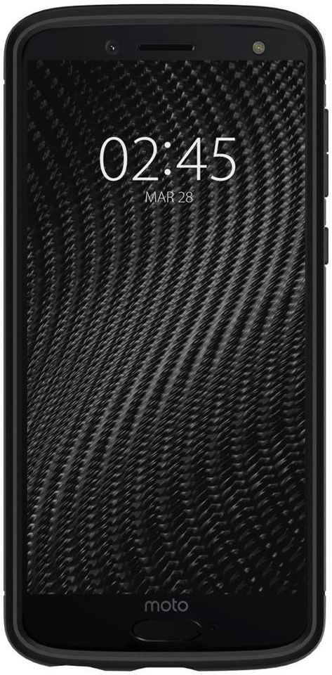 Spigen Rugged Armor Motorola Moto G6 Hoesje Zwart afbeelding 4
