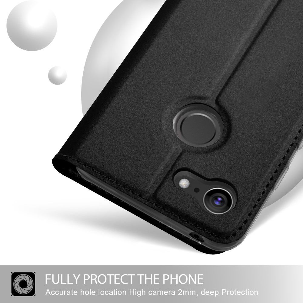 Google Pixel 3 XL Luxe Portemonnee Hoesje Zwart afbeelding 6