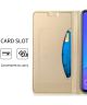 Huawei P Smart Plus Luxe Portemonnee Hoesje Goud