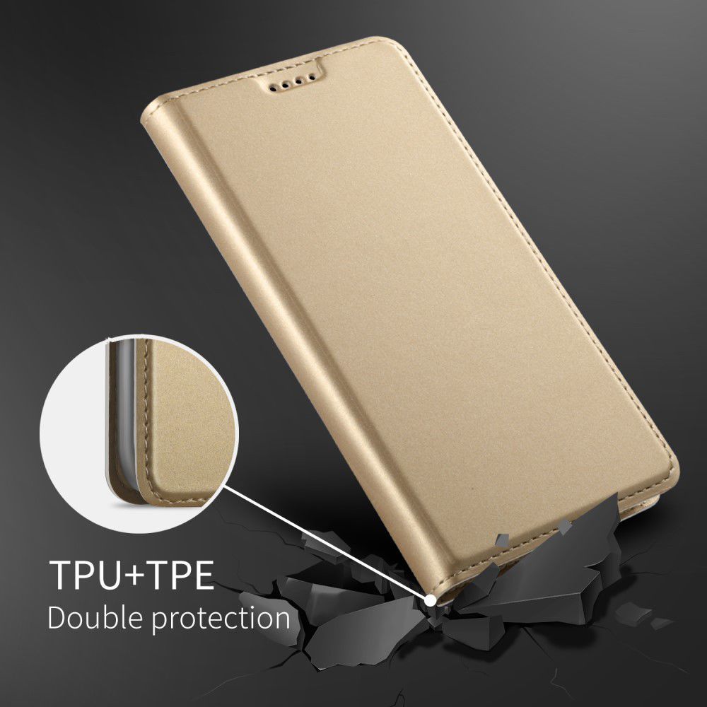 Huawei P Smart Plus Luxe Portemonnee Hoesje Goud afbeelding 6