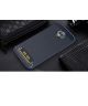 Motorola Moto Z3 Play Geborsteld TPU Hoesje Blauw