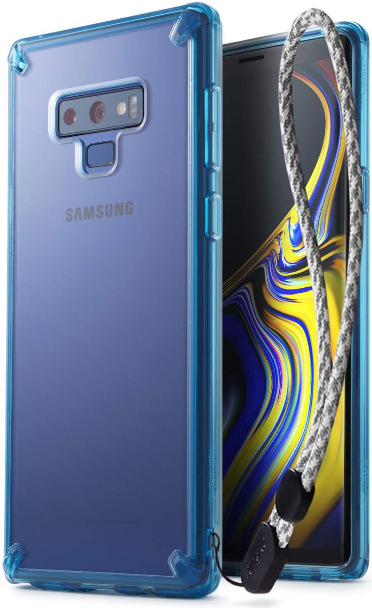 Ringke Fusion Samsung Galaxy Note 9 Aqua Blue afbeelding 1