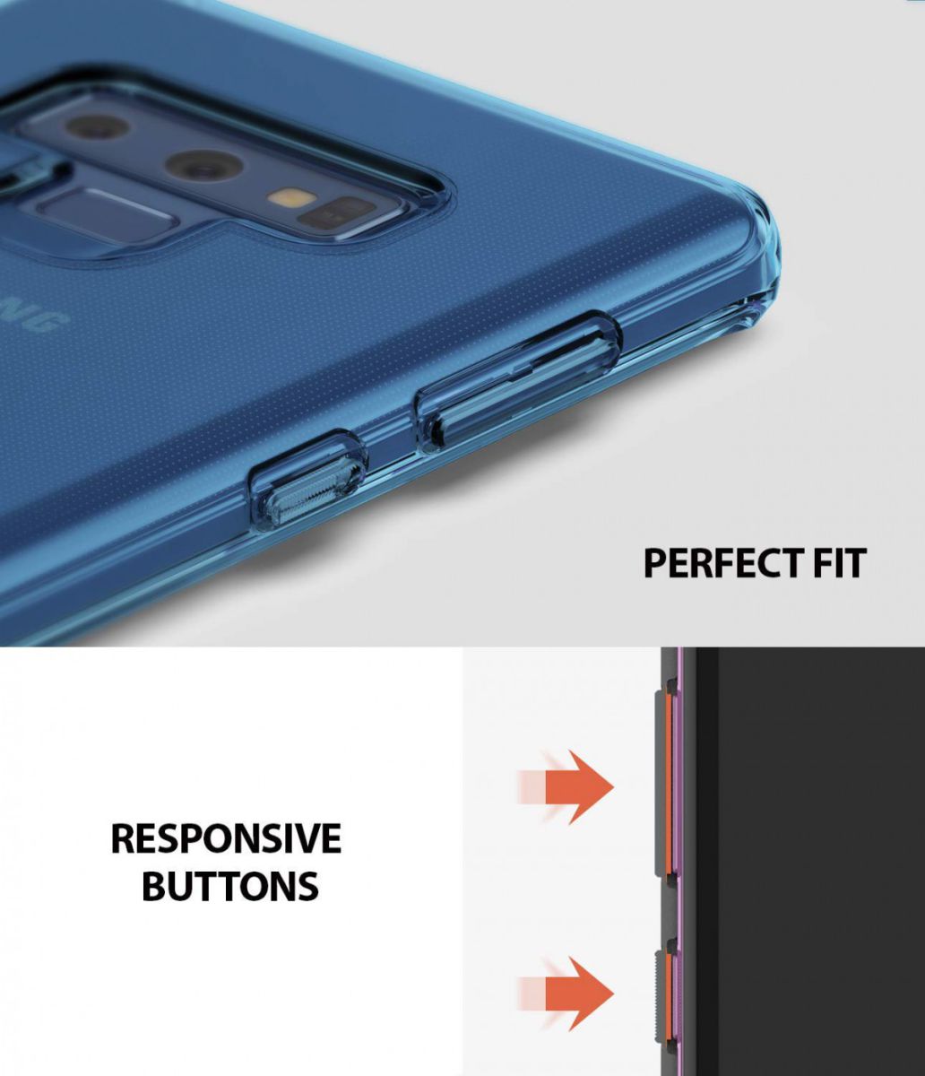 Ringke Air Samsung Galaxy Note 9 Aqua Blue afbeelding 4